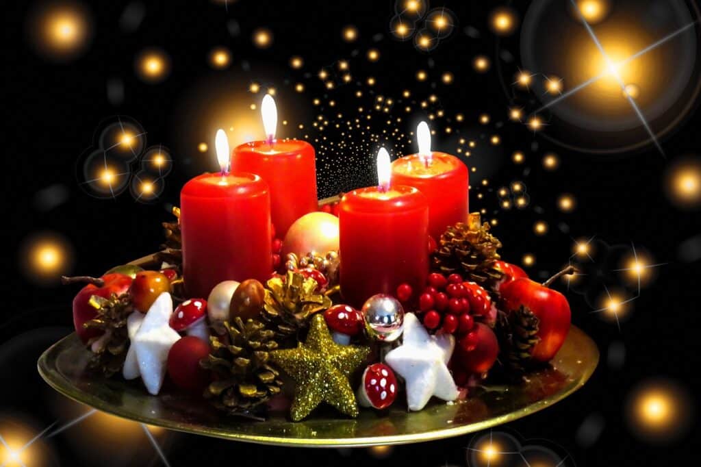 Advent candles -5 Reasons to celebrate